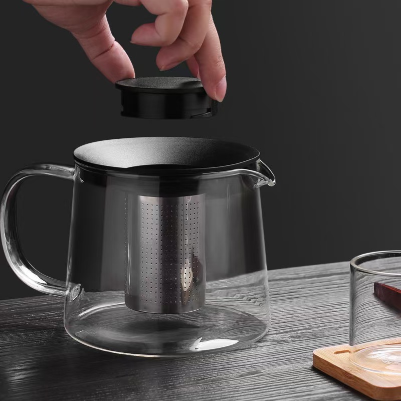 1000ml Steeper Glass Pot For Tea