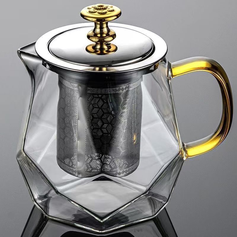 Glass Tea Steeper Pot Teabloom Teapot