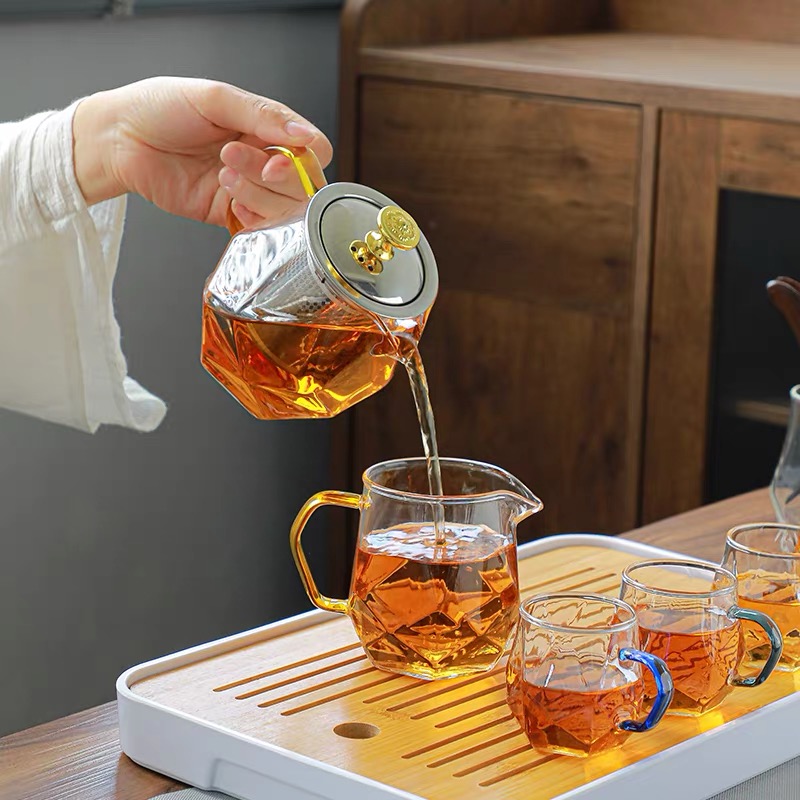 Glass Tea Steeper Pot Teabloom Teapot