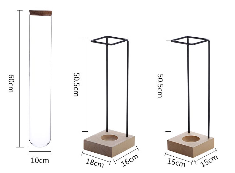 tall glass jar