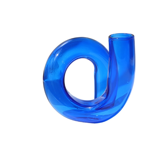 small stem frosted glass votive tealight candle holders