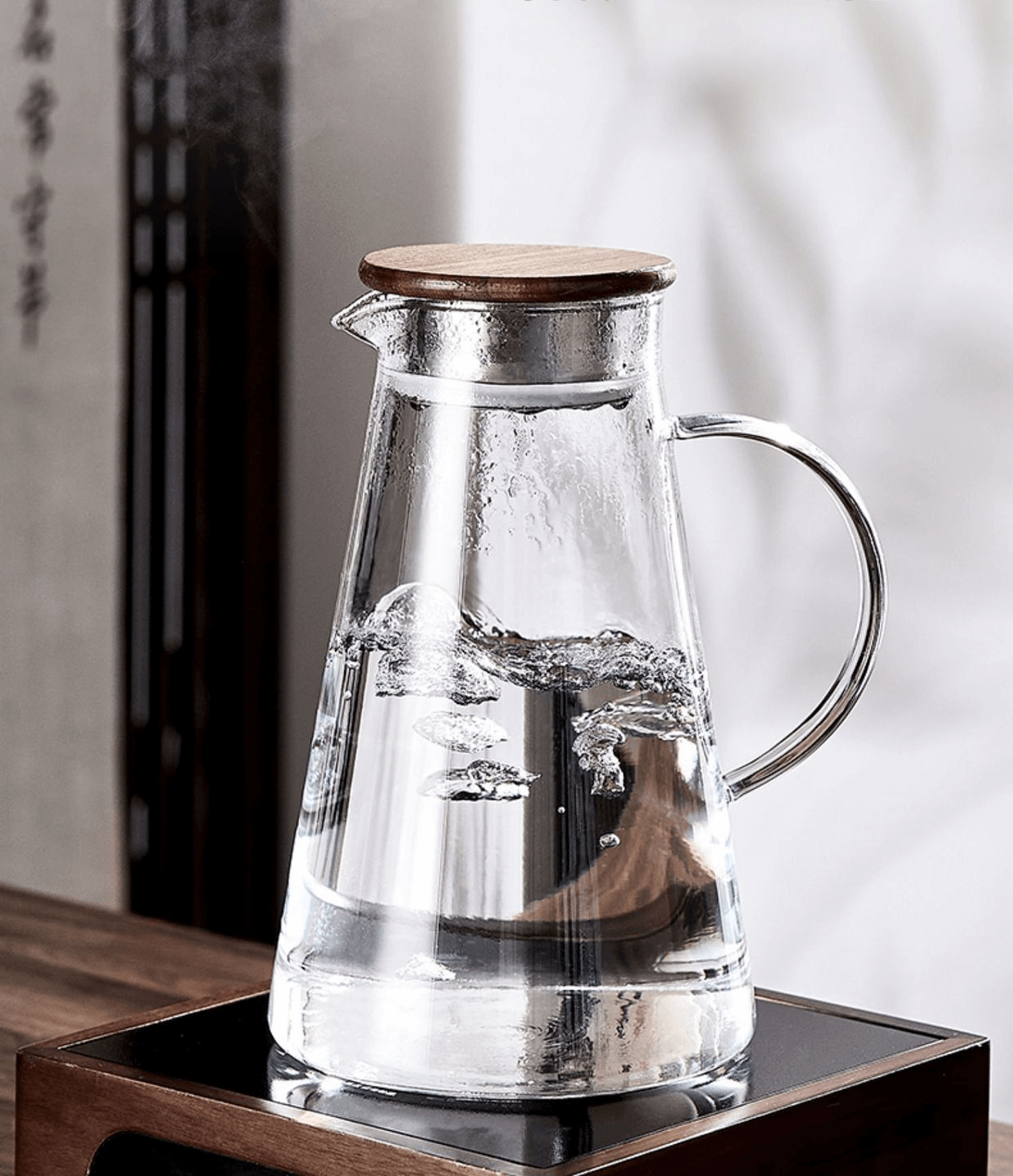 square glass pitcher square glass pitcher