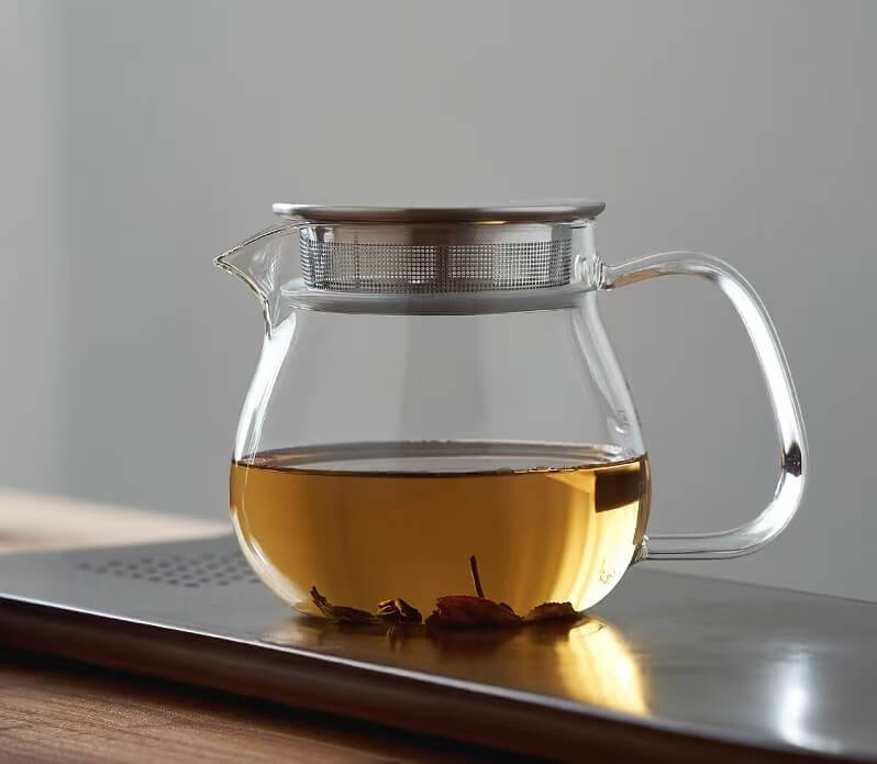 Vintage Infusion Glass Teapot Kettle Pot