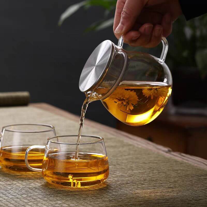 vintage glass infusion teapot vintage glass infusion teapot