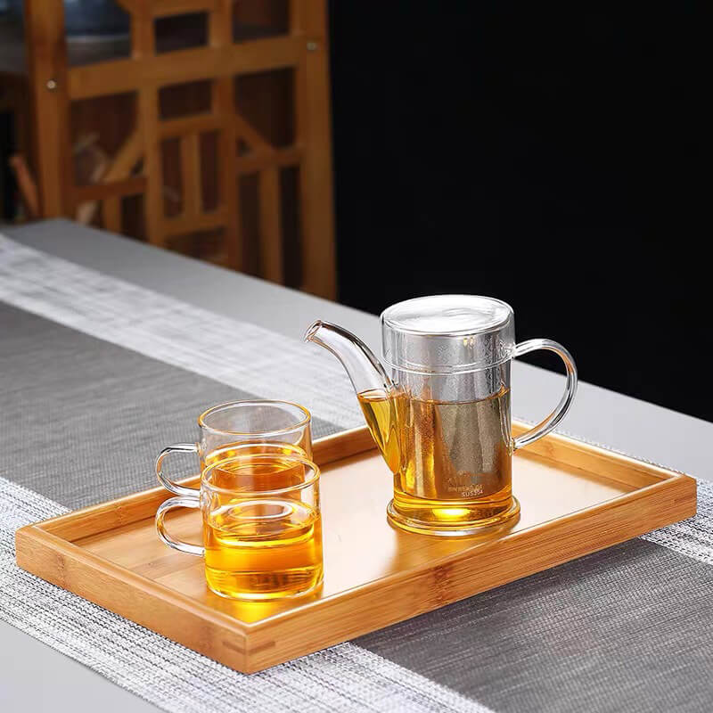 Mini Clear Glass Teapot Kettle For Tea
