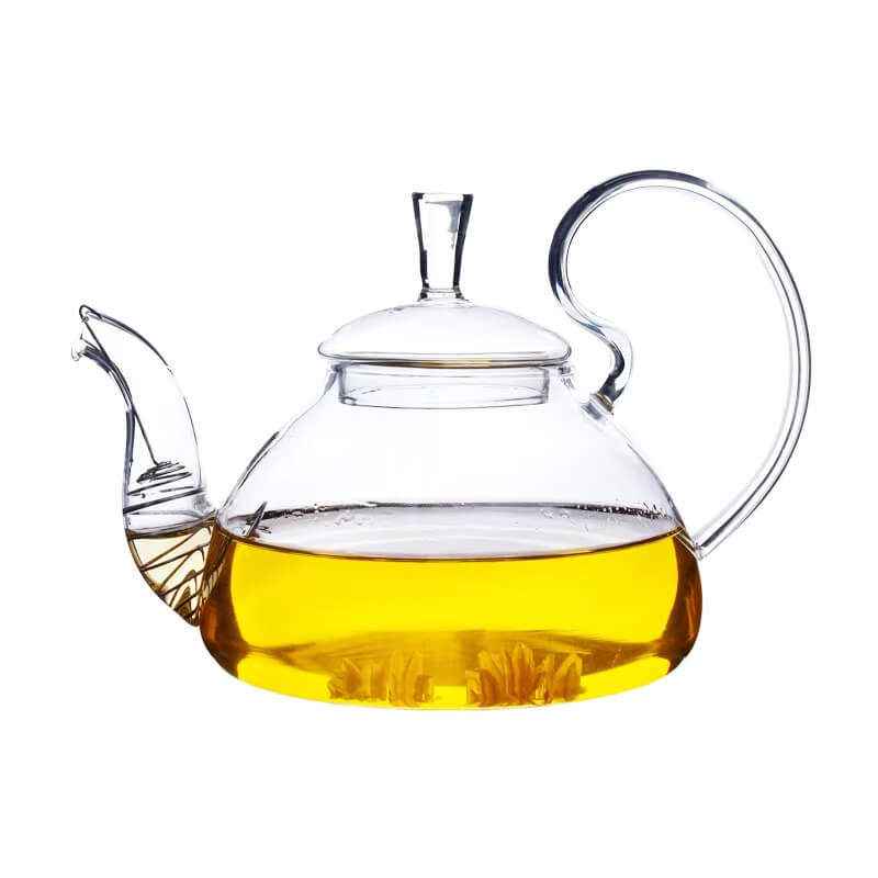 600ml Herbal Stove Top Glass Teapot Kettle