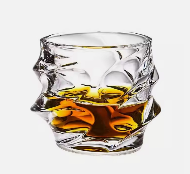 antique vintage crystal snifter whiskey glasses