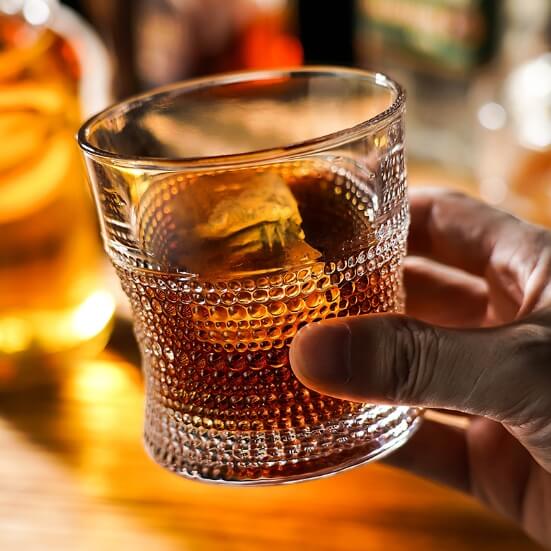 crystal norlan whiskey cocktail glasses