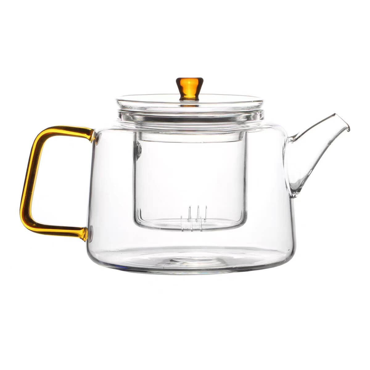 Stovetop Glass Tea Kettle For Blooming Green Tea