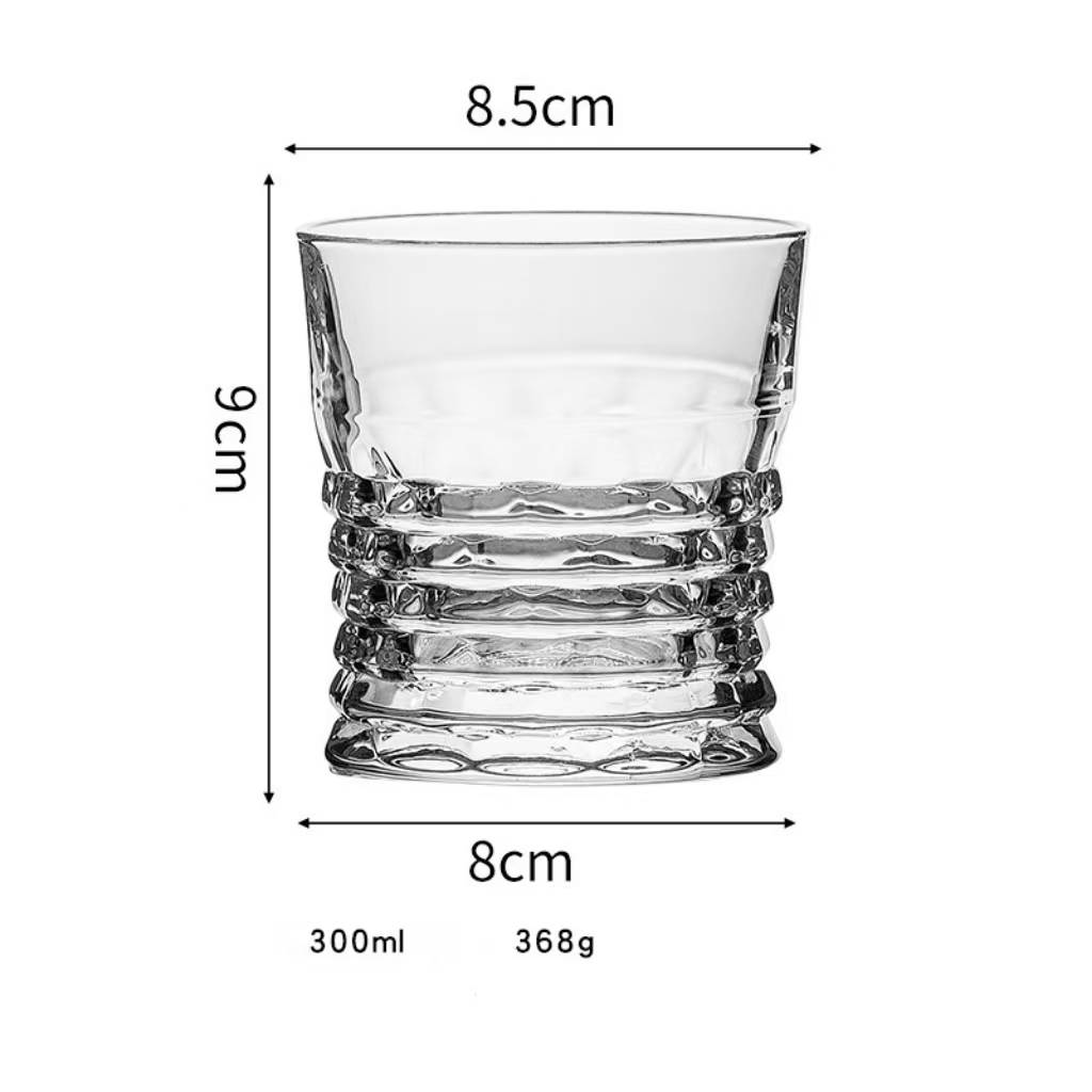 personalised round whiskey scotch glasses
