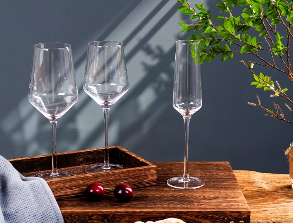style glasses wine champagne goblet
