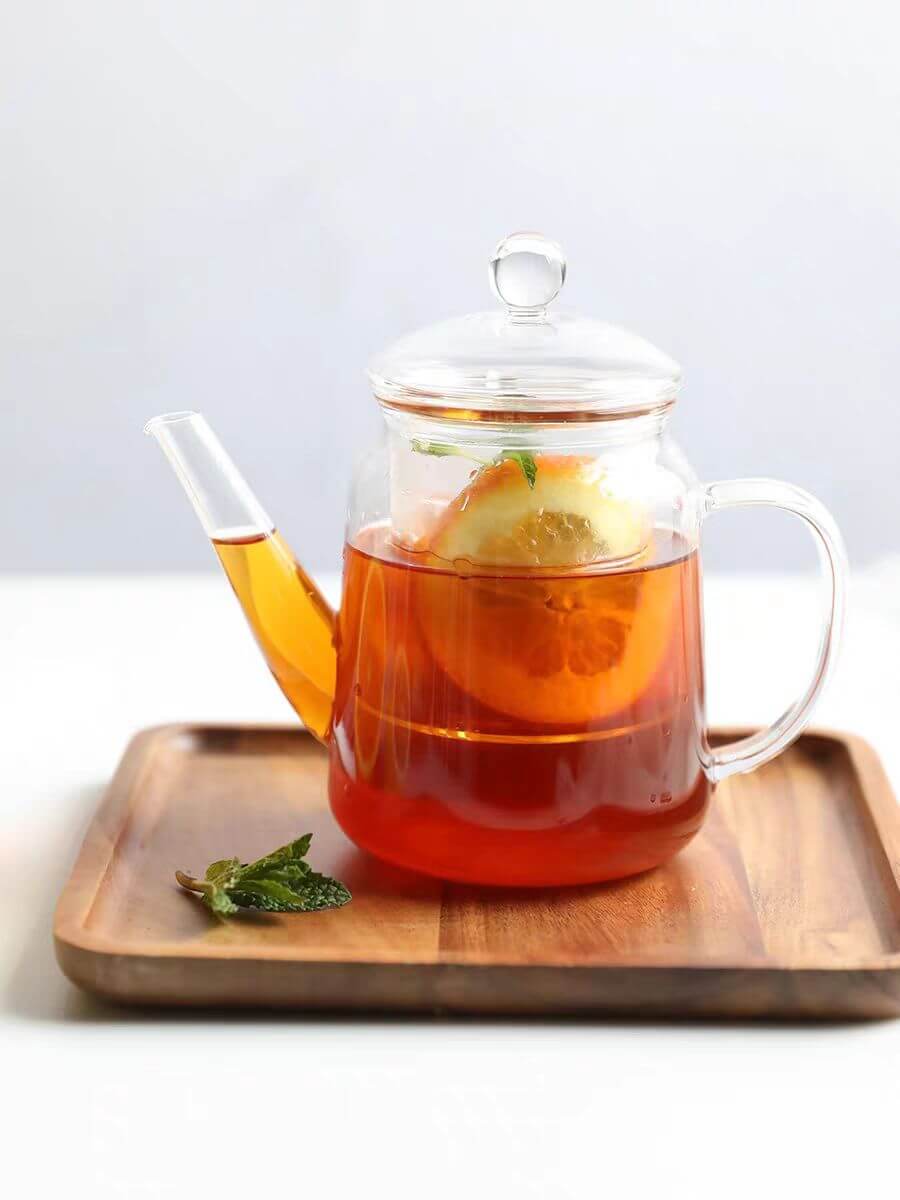 glass tea brewing pots