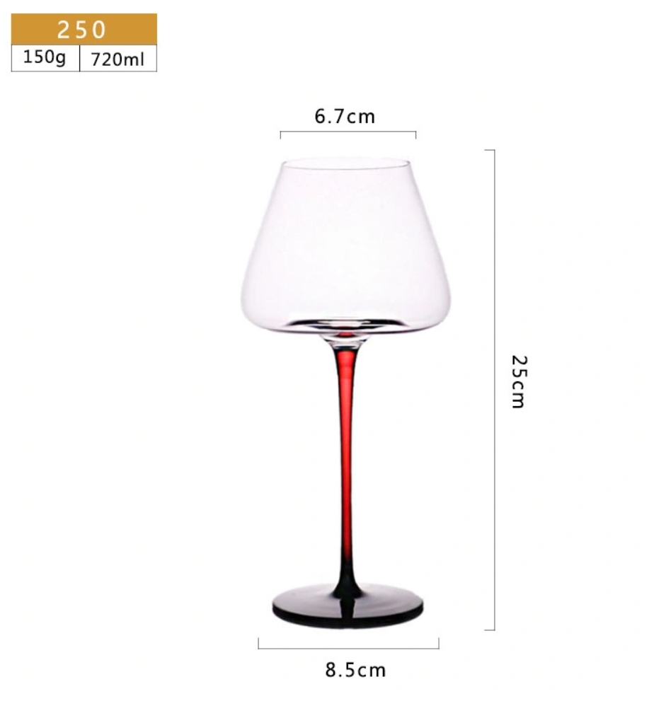 personalized stemmed water wine goblets