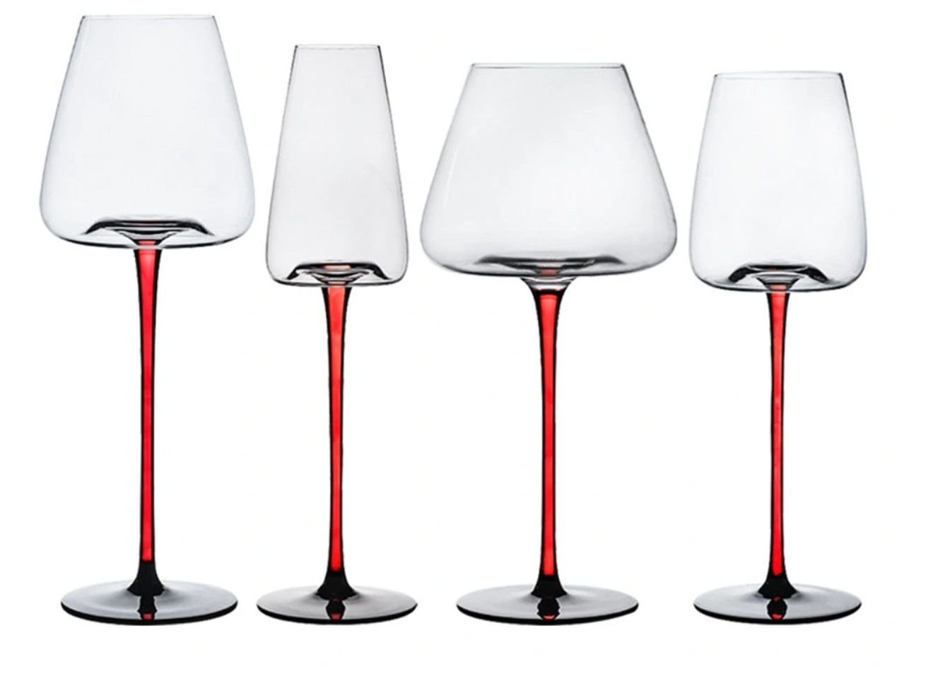 personalized stemmed water wine goblets
