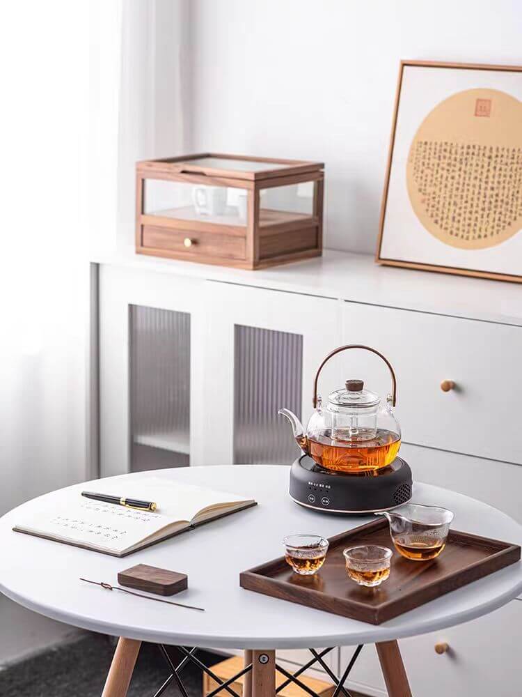 Stovetop Large Borosilicate Glass Kettle Teapot