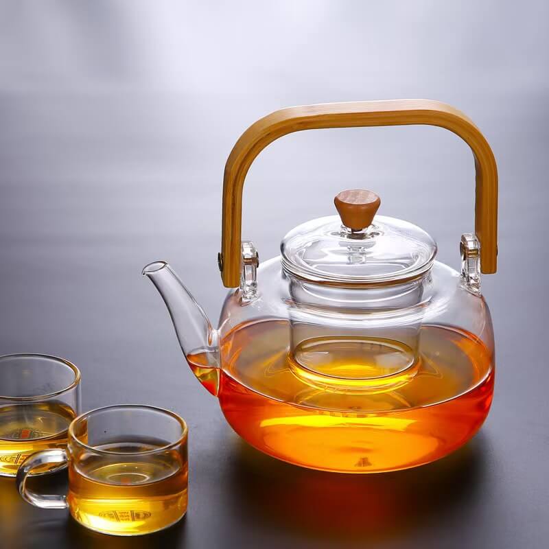 Stovetop Glass Teapot Strainer For Green Tea
