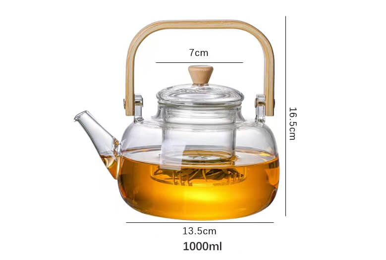glass kettle with strainer glass kettle with strainer