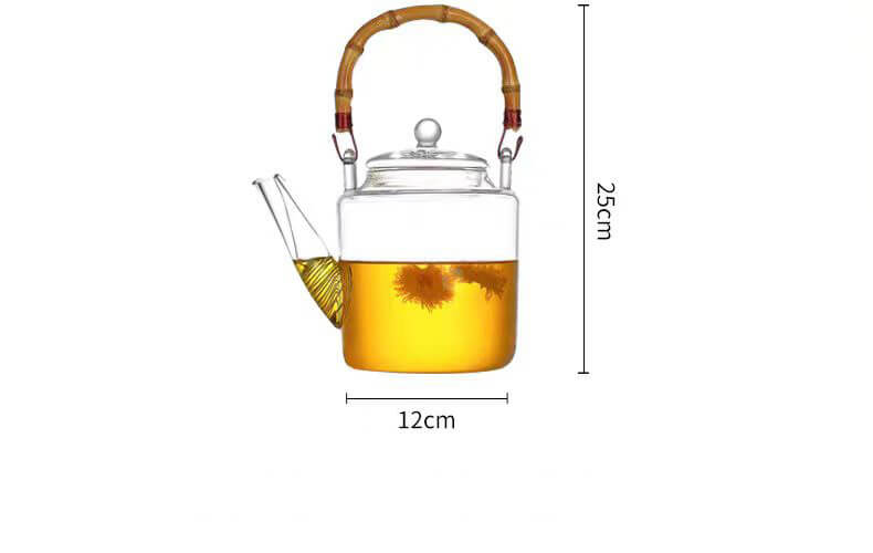 glass tea maker kettle
