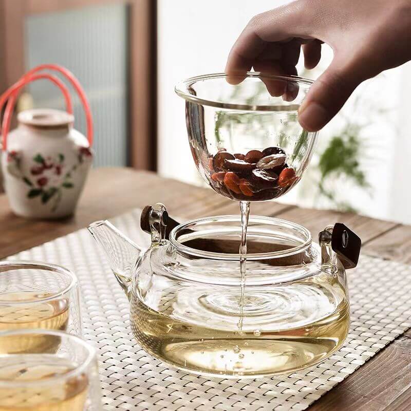 700ml Heat Resistant Glass Tea Maker Pot