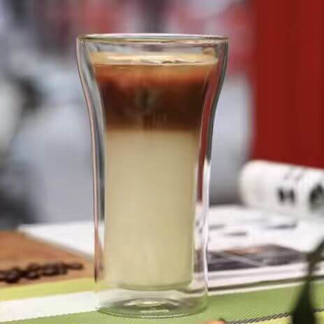 Double Layer Insulated Glass Tea Espresso Cups