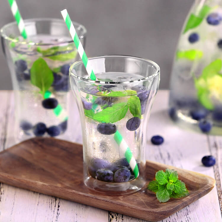 Double Layer Insulated Glass Tea Espresso Cups