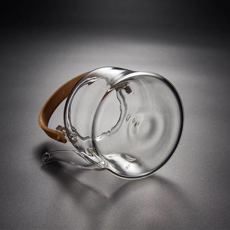 600ml Clear Glass Teapot Kettle For Gas Stove