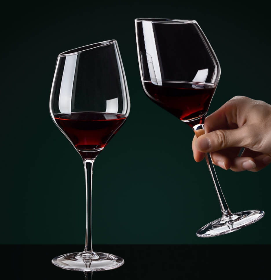 restaurant bar party red wine champagne glasses stemmed goblet