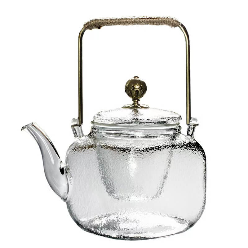 Steeper Clear Borosil Glass Tea Kettle