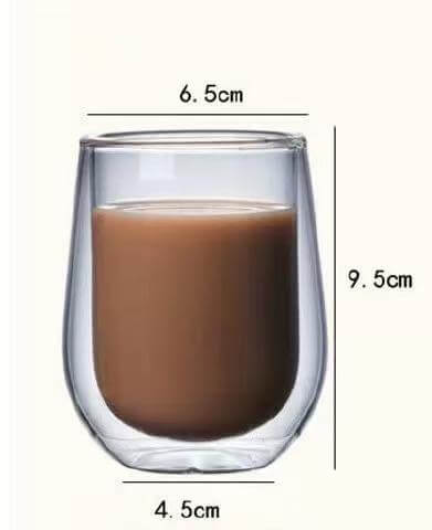 Double Layer Glass Coffee Tea Cup