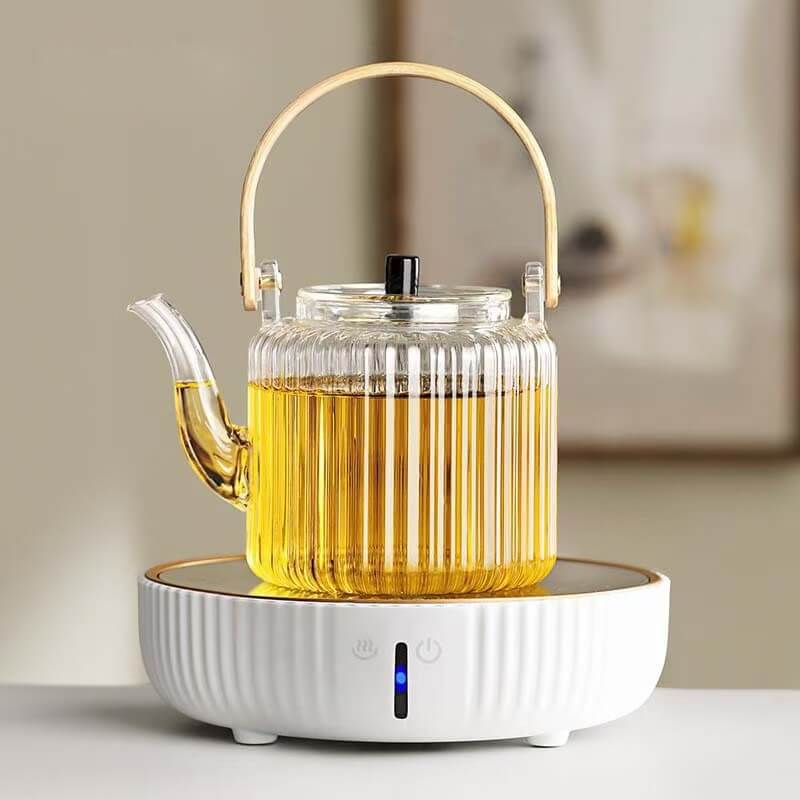 Modern Loose Chai Glass Tea Kettle