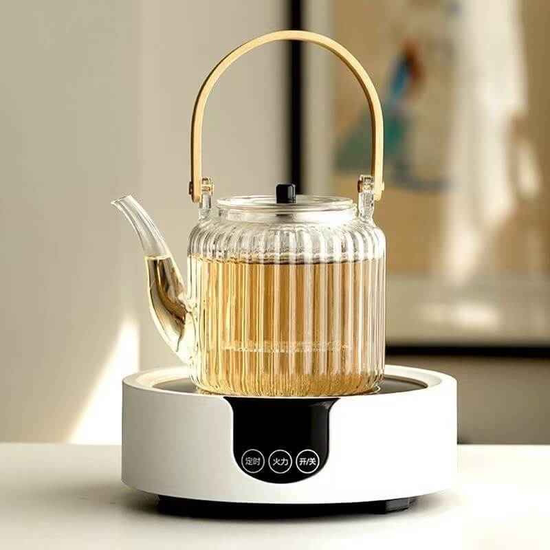 Modern Loose Chai Glass Tea Kettle