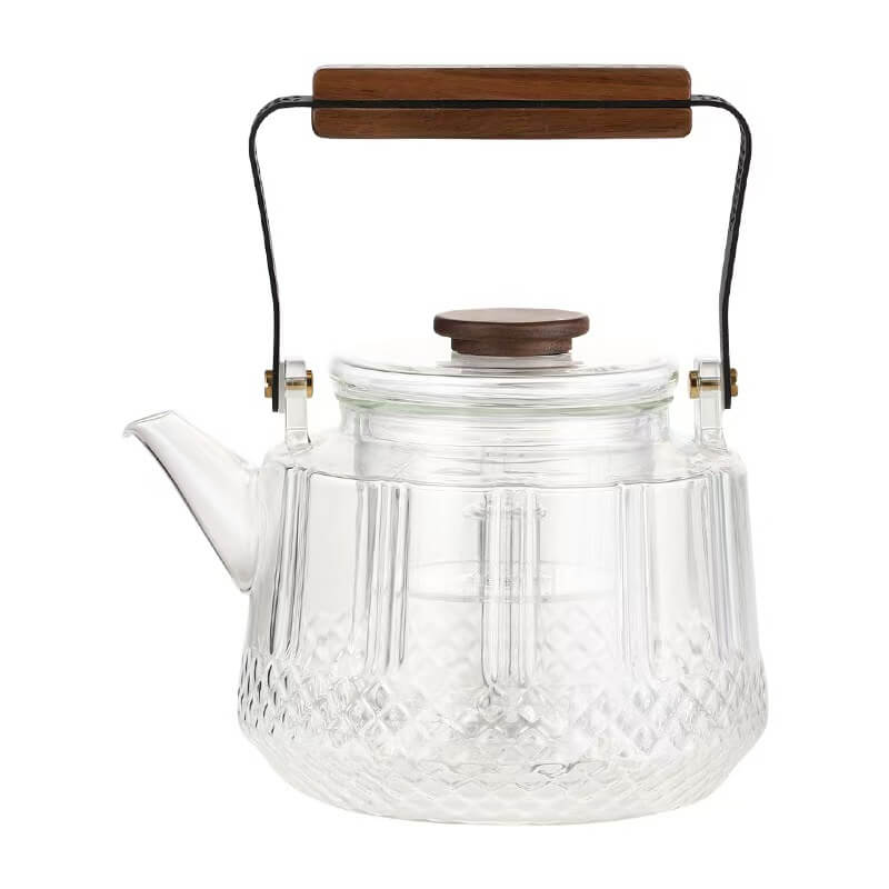 Glass Infusion Kettle Pot Teapot For Blooming Tea