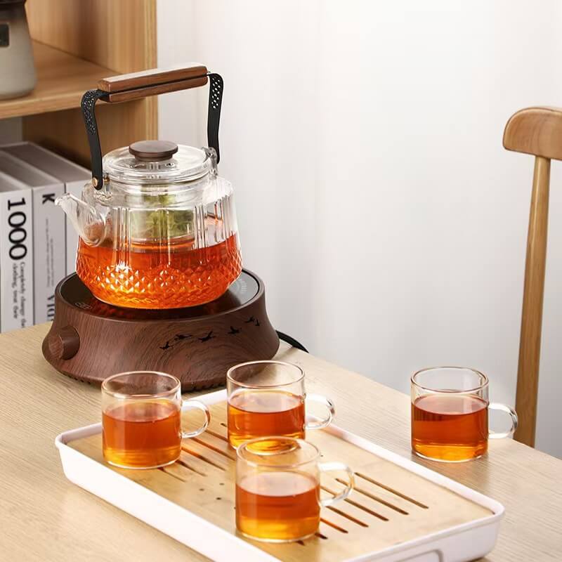 glass kettle pot glass kettle pot