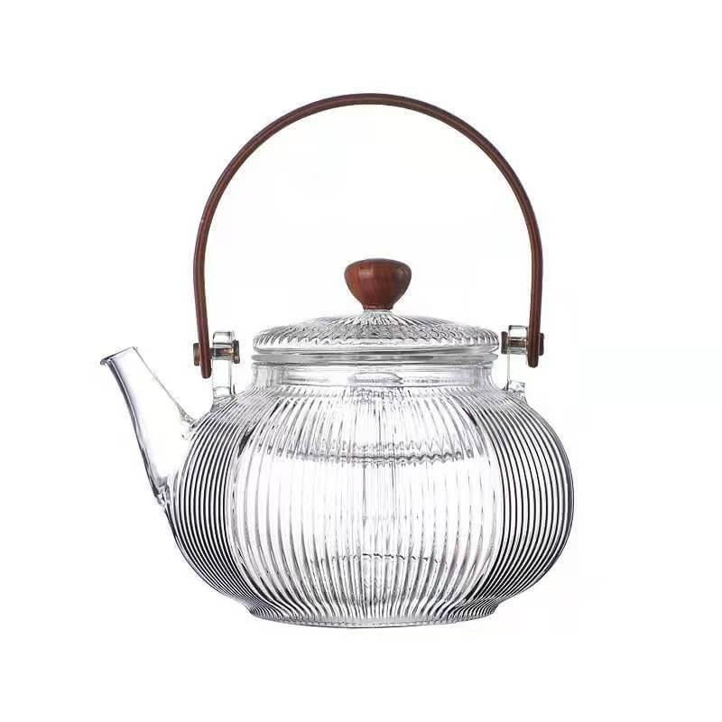 Small Magnetic Glass Teapot With Infuser