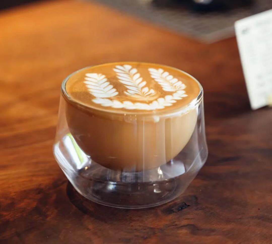 Double Walled Insulated Glass Cup Coffee Espresso Glasses