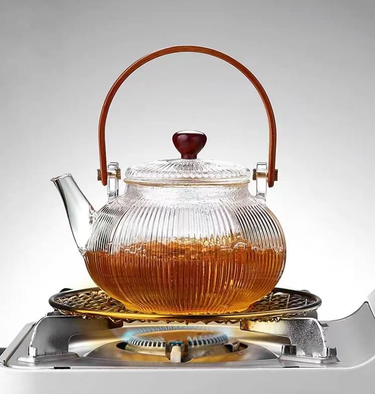 glass magnetic teapot glass magnetic teapot