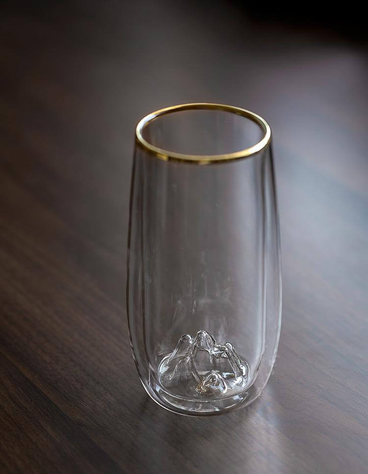 300ml Double Wall Insulated Glass Tea Cups
