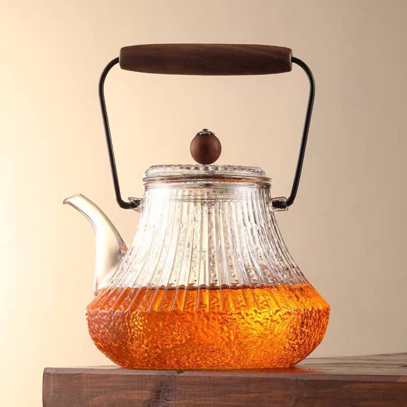 Stovetop Induction Clear Glass Tea Kettle