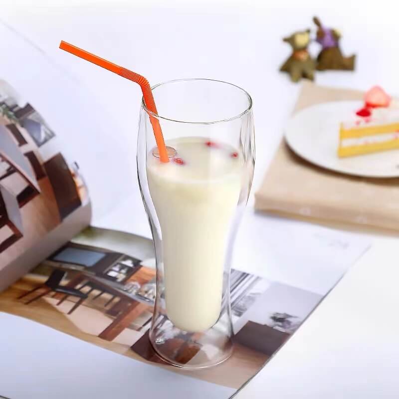 Double Wall Insulated Glass Beer Shot Cups