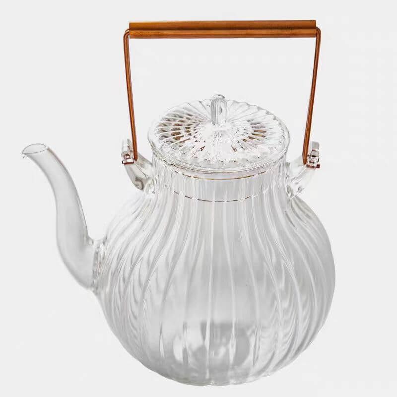 Steeper Transparent Borosil Glass Tea Kettle