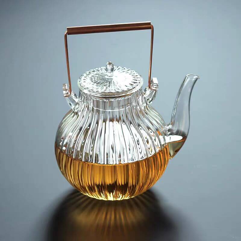 Steeper Transparent Borosil Glass Tea Kettle