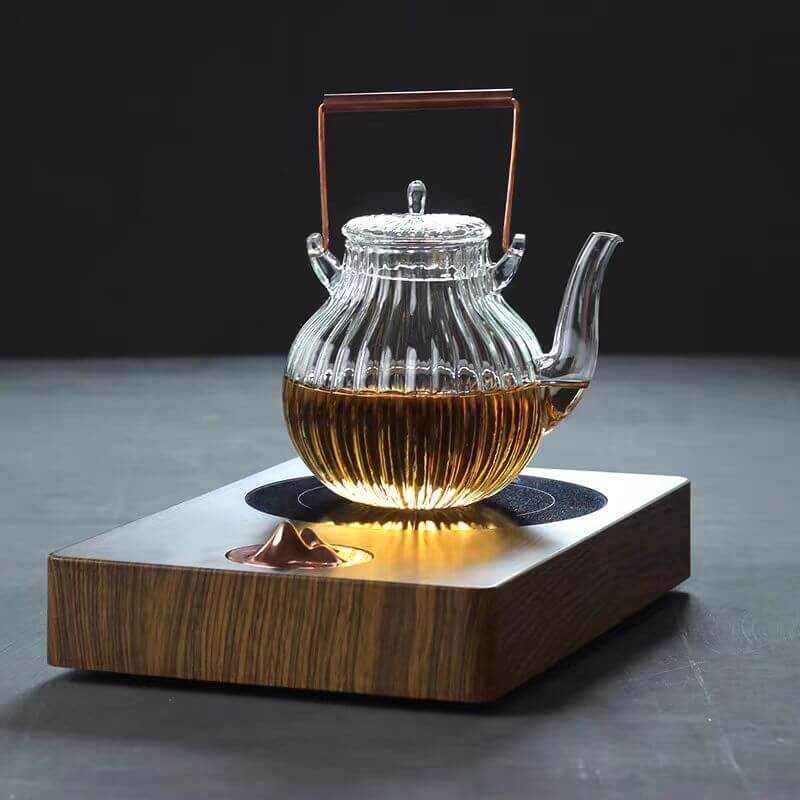 Steeper Transparent Borosil Glass Tea Kettle