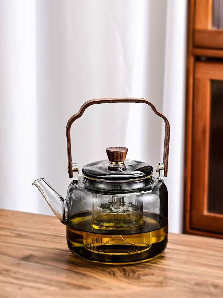 2 cup glass teapot