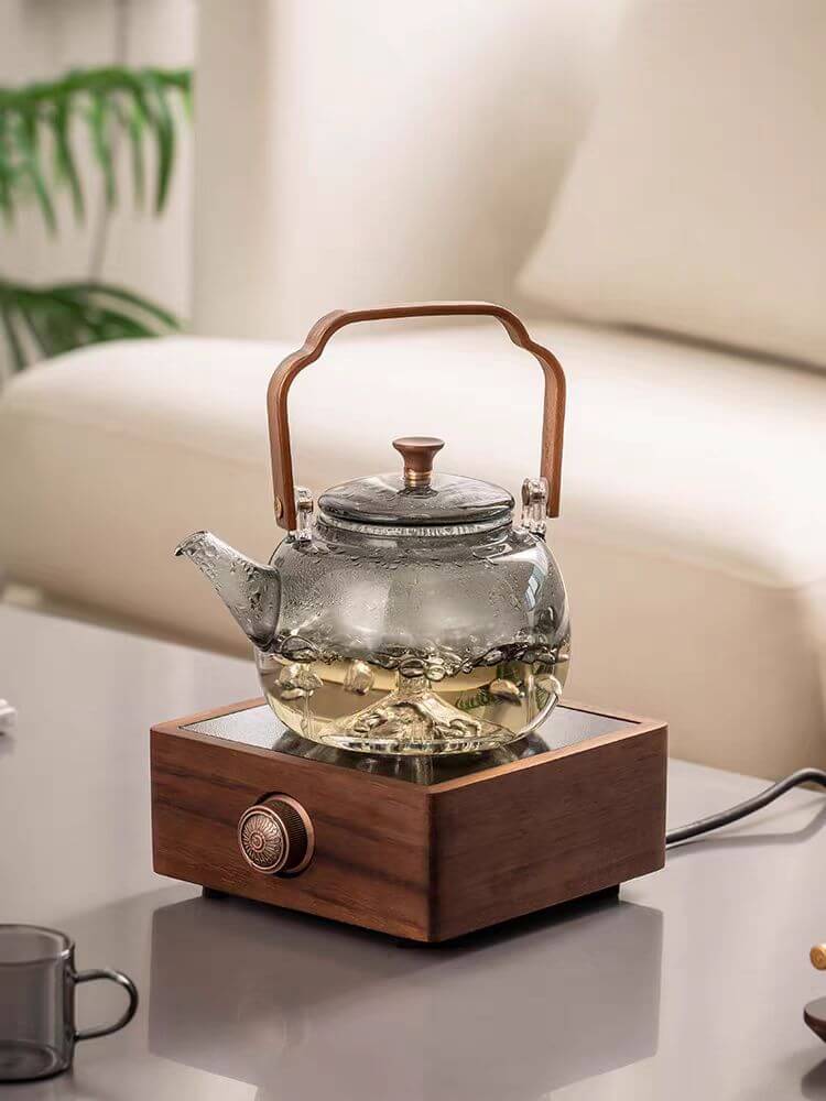 double glass teapot double glass teapot