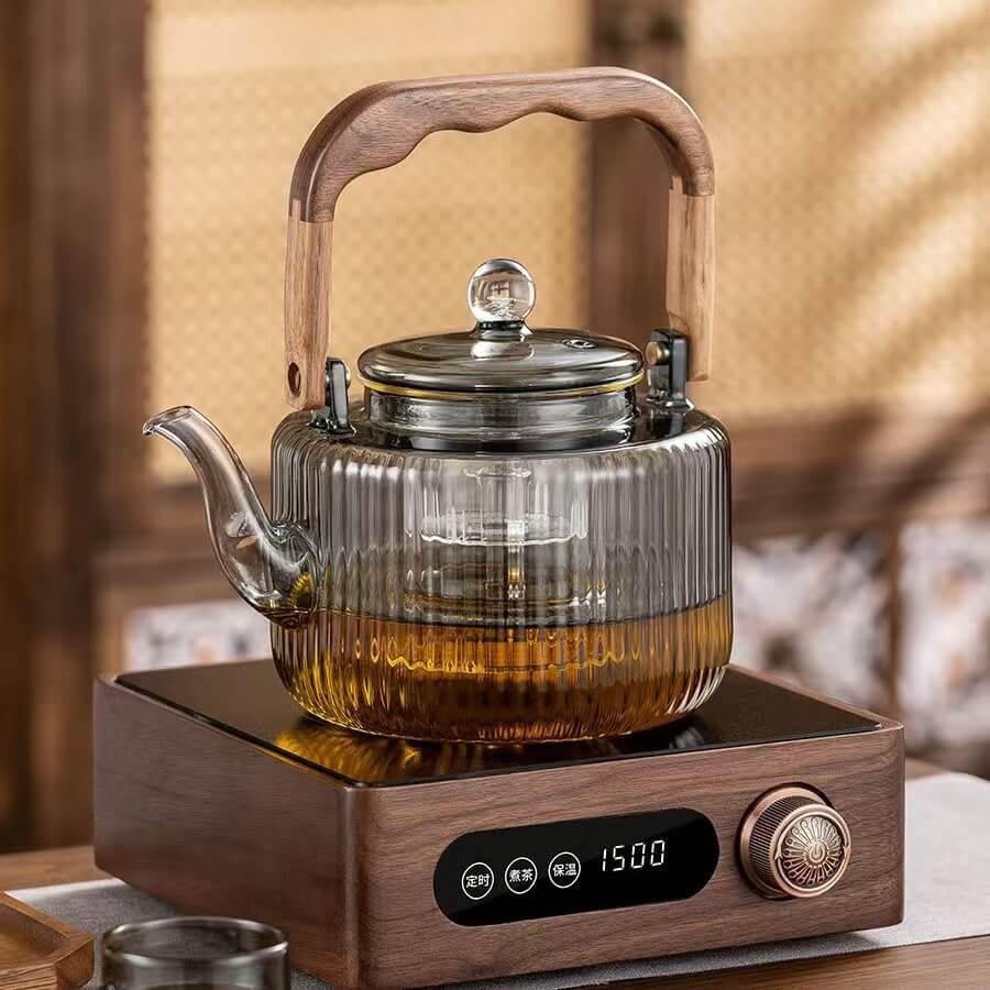 glass teapot for stove