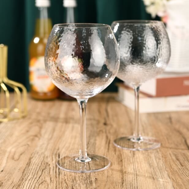 gold crystal vintage water wine goblets