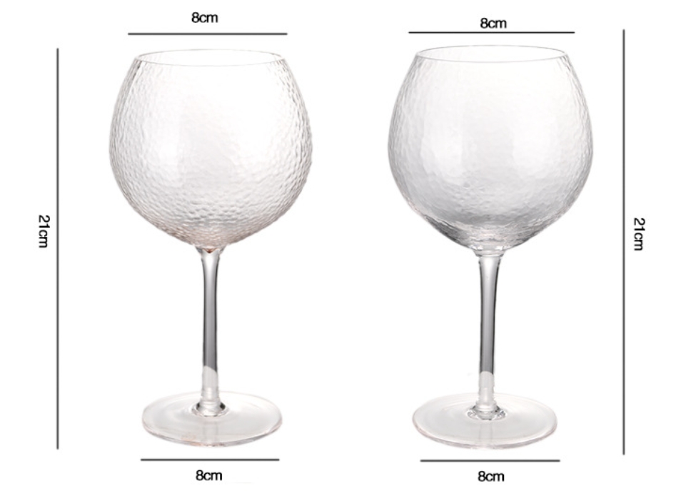 gold crystal vintage water wine goblets