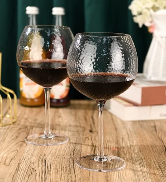 gold crystal vintage water wine goblets