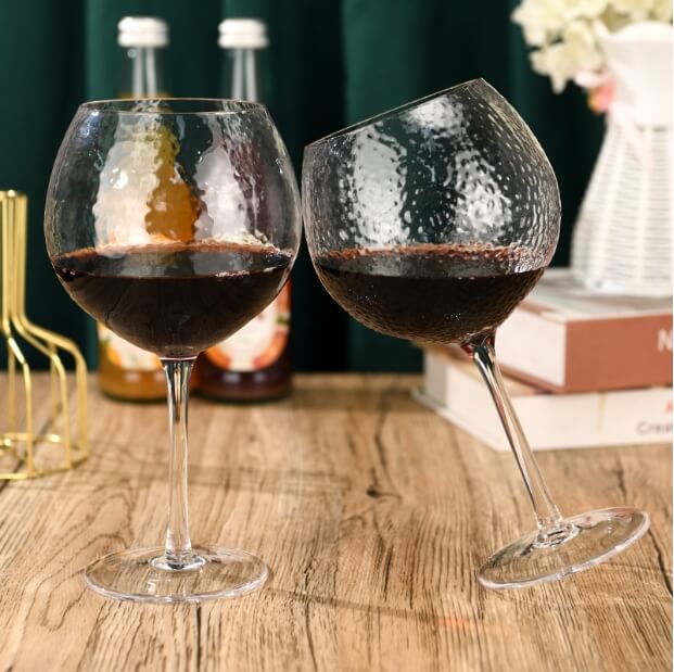 gold crystal vintage water wine goblets