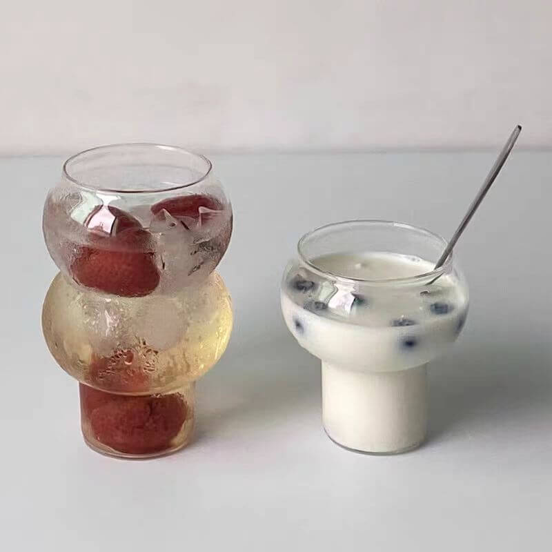 Iced Glass Espresso Coffee Juice Cups